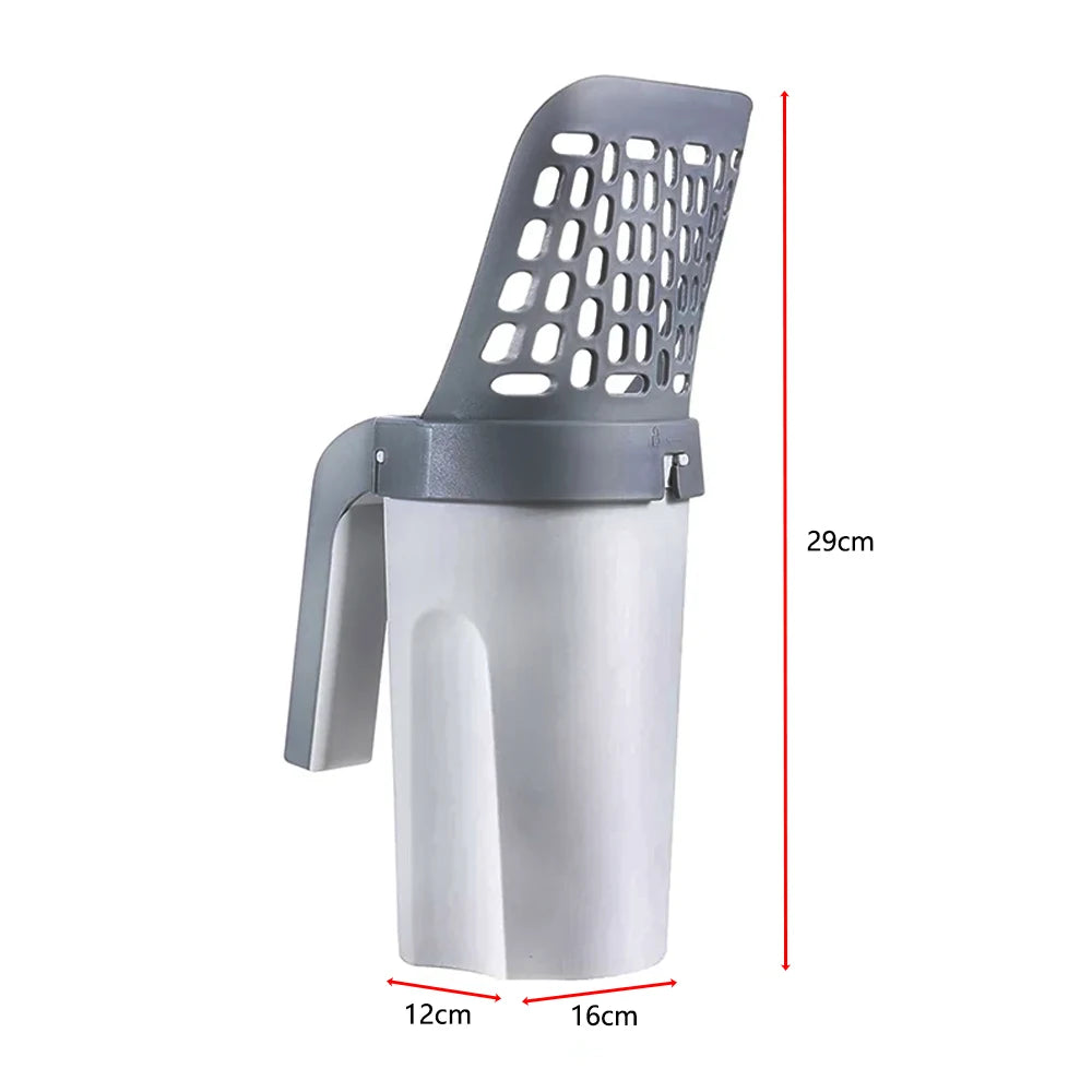 PurrScoop™ - Self Cleaning Cat Litter Scoop with Filter