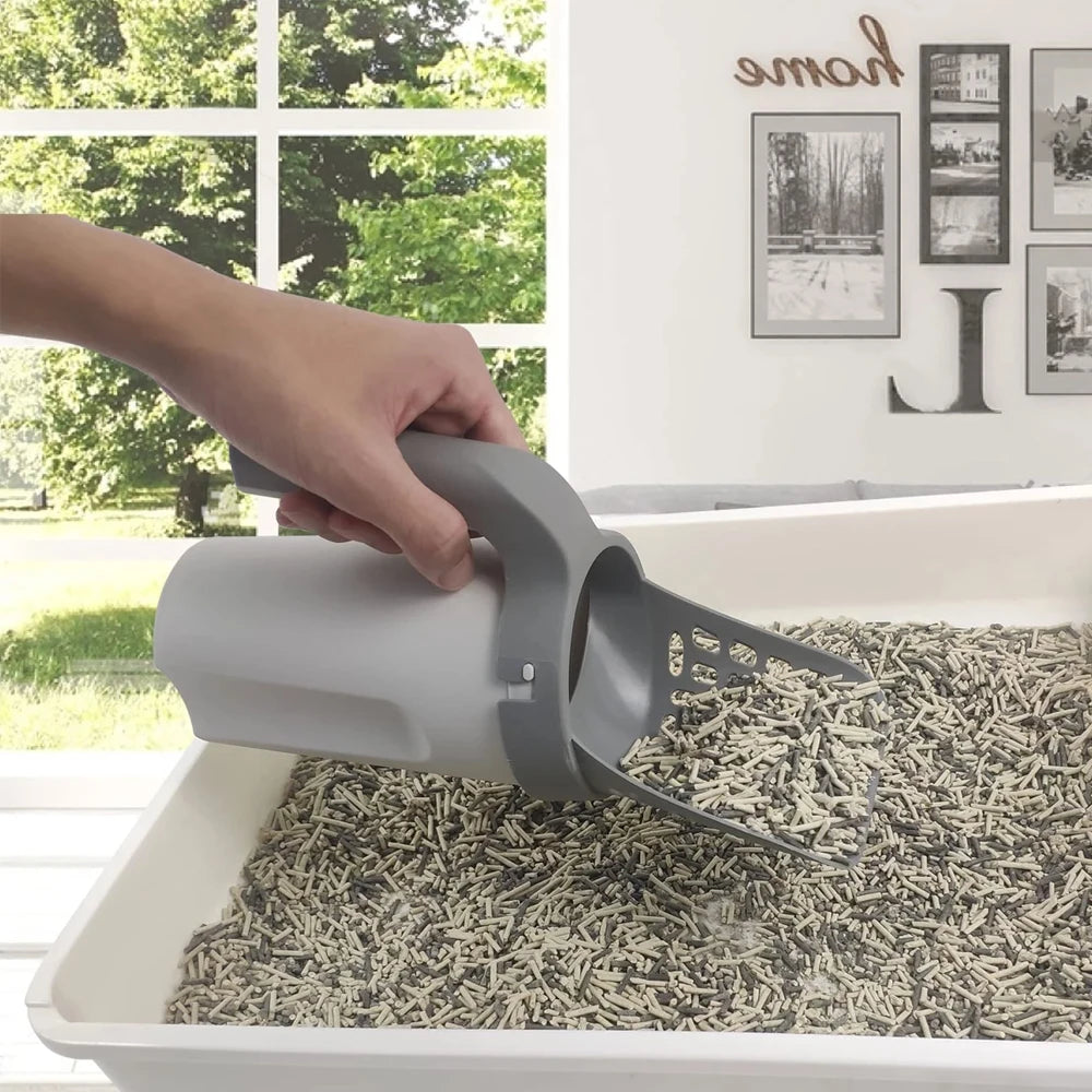 PurrScoop™ - Self Cleaning Cat Litter Scoop with Filter