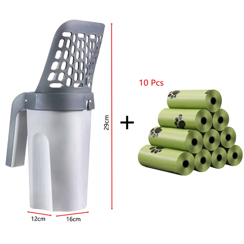 PurrScoop™ - Self Cleaning Cat Litter Scoop with Filter