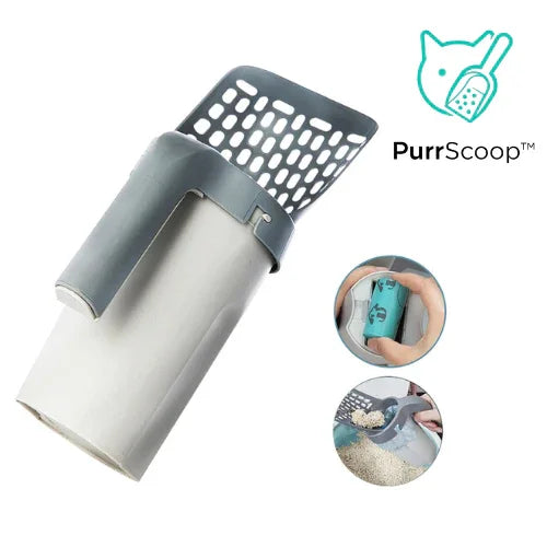 PurrScoop™ - Self Cleaning Cat Litter Scoop with Filter