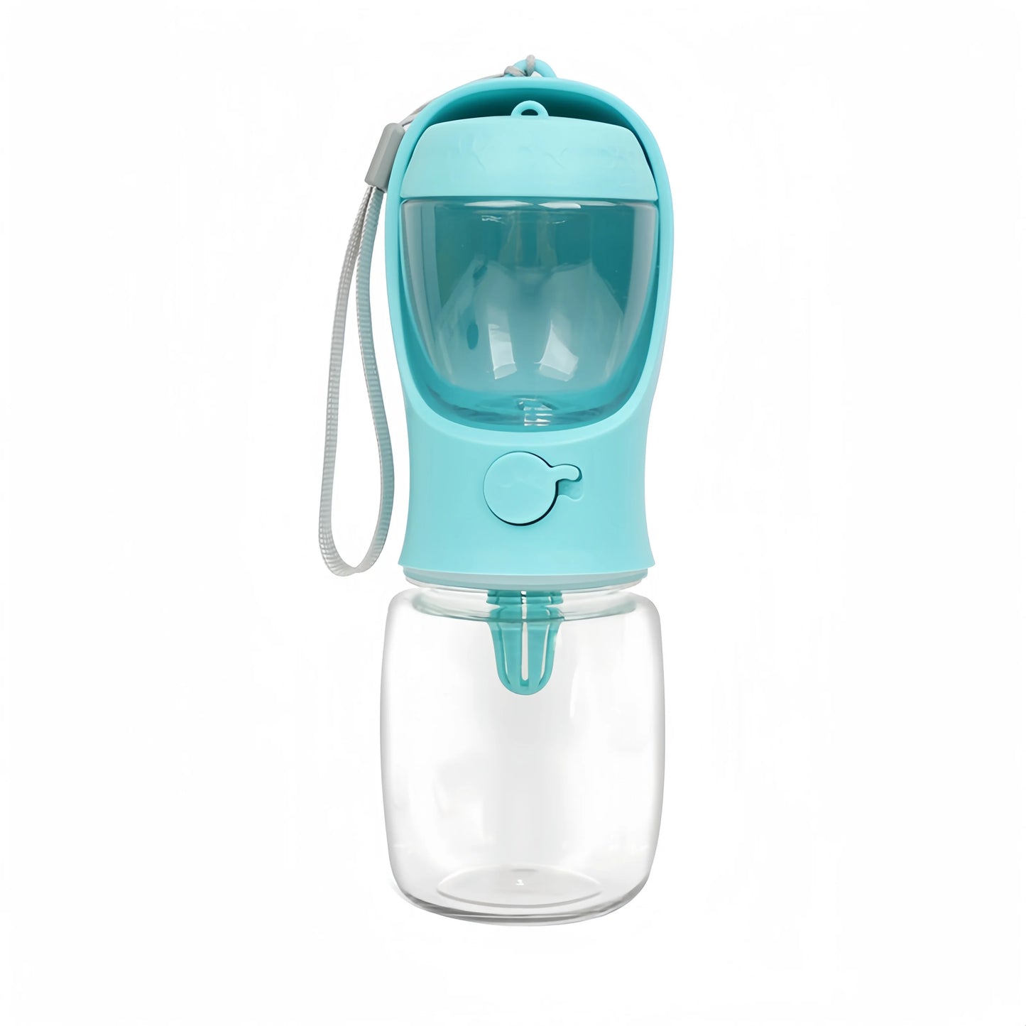 FetchFlow™ — Portable Pet Water Bottle with Food Compartment