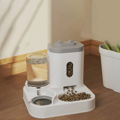 Automatic Pet Feeder & Water Dispenser for Cats Dogs - Smart Food Feeding Station, Automatic Waterer, Pet Supplies
