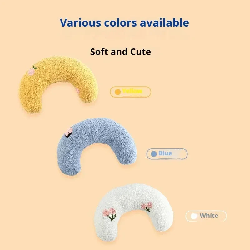 Pet Calming Pillow Comfortable Cute U Shaped Pet Cat Little Pillows Skin-Friendly Elastic Cushion Pet Accessories for Dogs